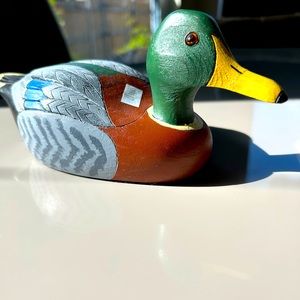 Hand crafted duck